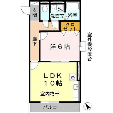 グラシューズコートの物件間取画像